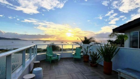 A melhor vista do pôr do sol de Floripa!